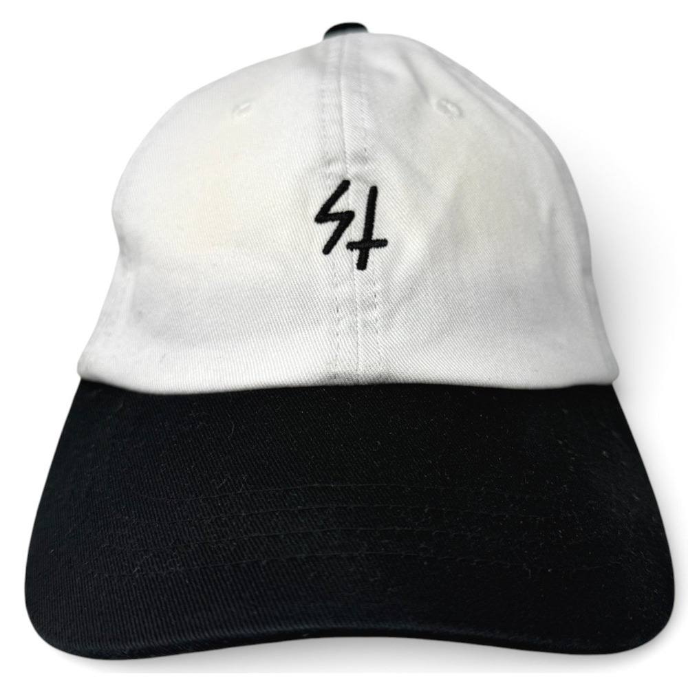 Lurking Class by Sketchy Tank St Dad White Strapback Hat Mens Unisex Adjustable